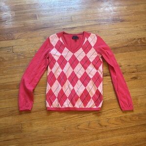 Tommy Hilfiger 100% Pima Cotton Patterned Sweater